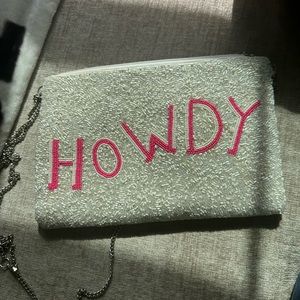 HOWDY beaded purse